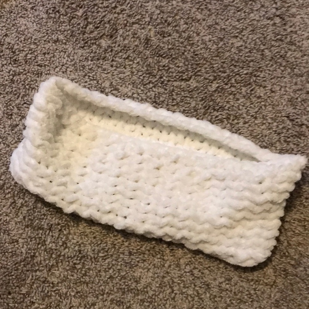 Handmade infinity scarf